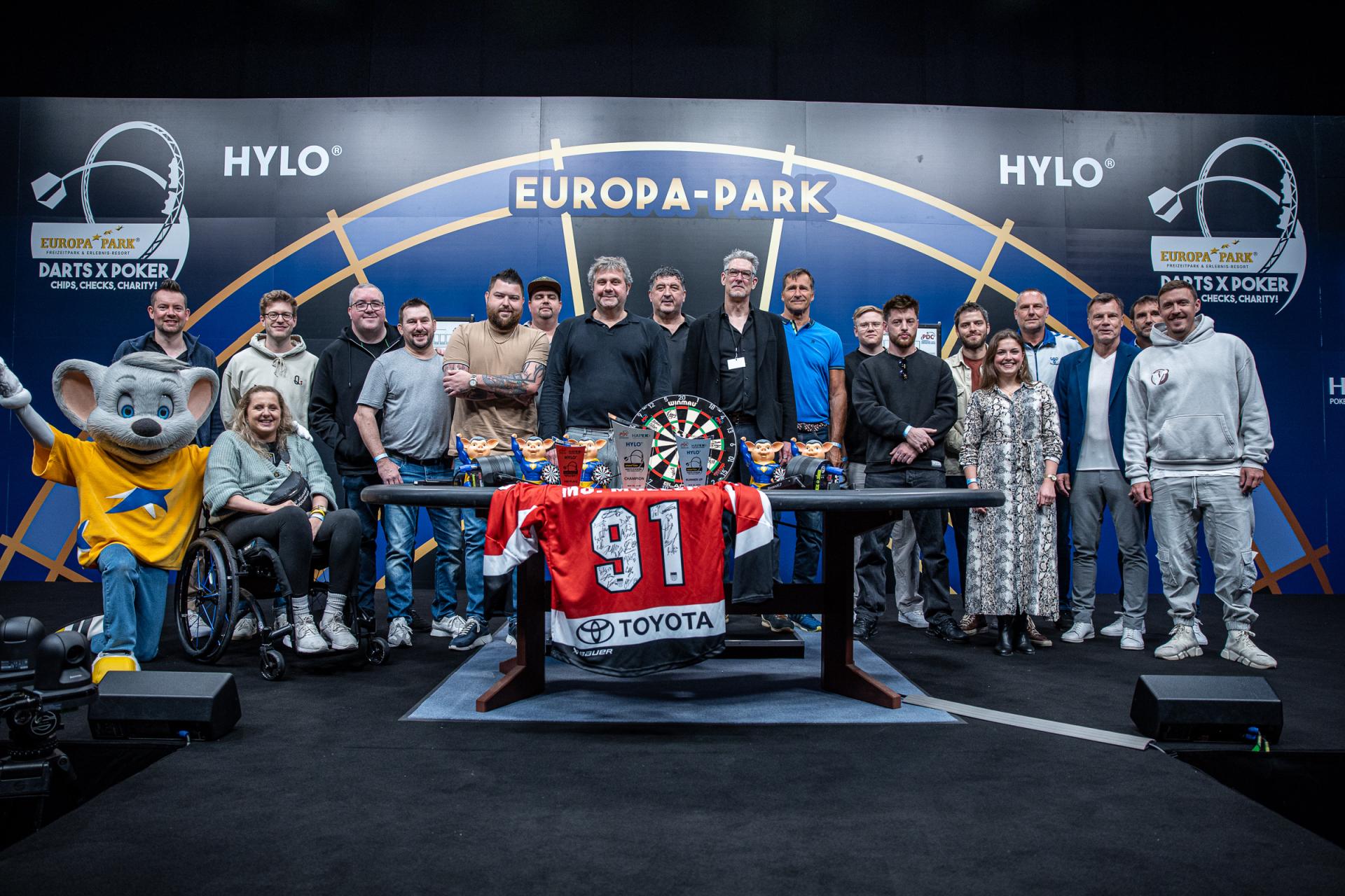 Darts meets poker 2024 charity event 26